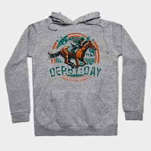 funny derby day horse racing steal show Hoodie